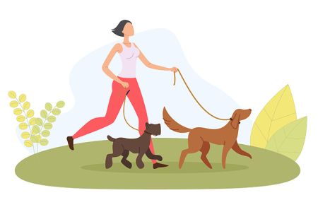 Animal Angels Sitter with dog